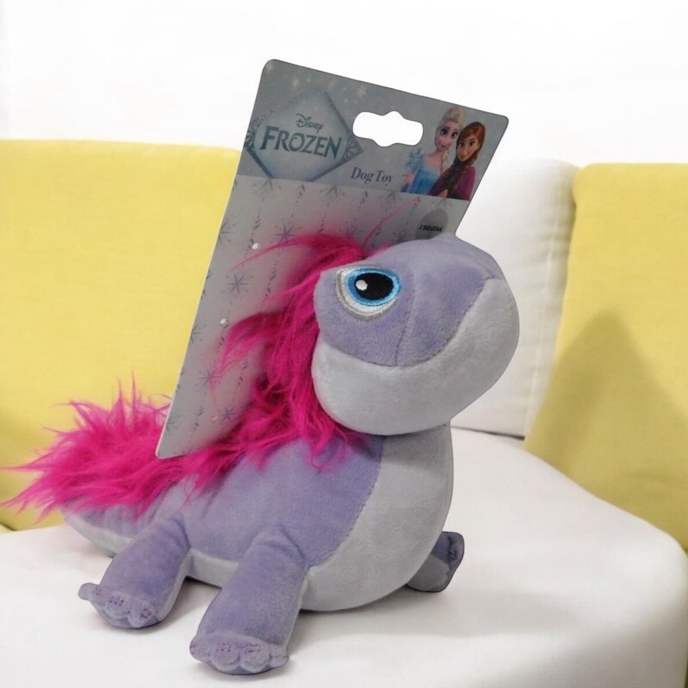 Disney Frozen‎ 2 Bruni The Salamander w/ Squeaker-Small 12" Plush Dog Toy